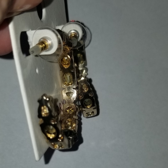 Gorgeous Multicolored Gem Earrings Lane Bryant - Picture 4 of 4